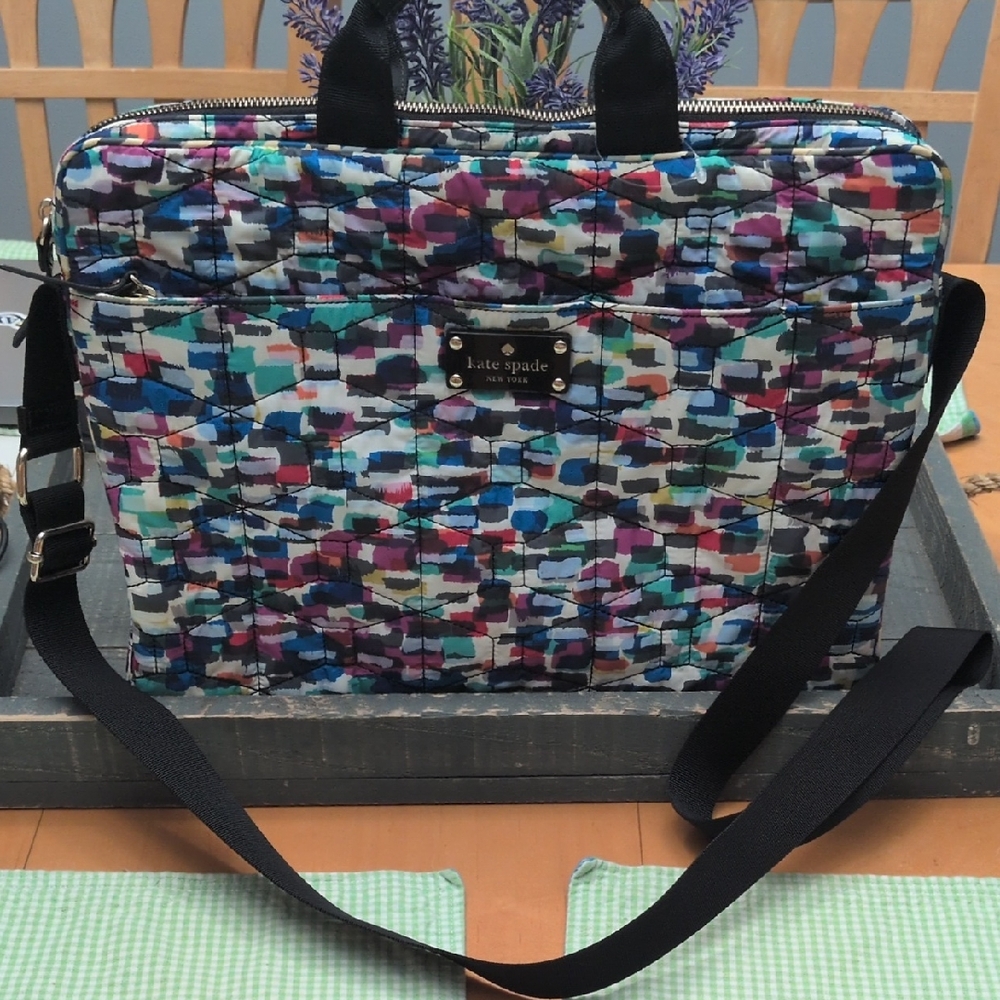 Kate Spade Multicolor Chad Quilted Crossbody Bag